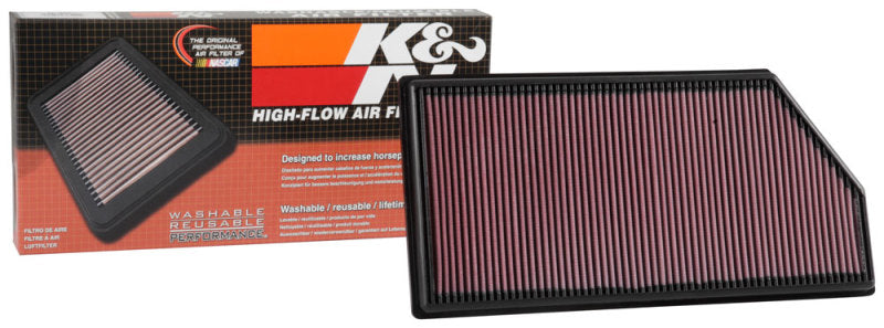 K&N Engineering 33-3068 FITS:K&N 16-18 Mercedes Benz E200d L4-2.0L Diesel Drop In Air Filter Air Filters Drop In