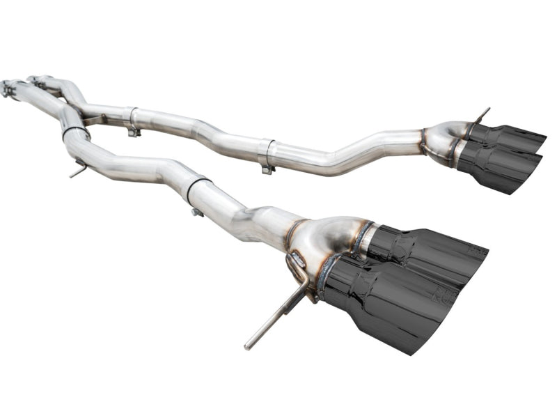 AWE Tuning 3020-42482 FITS: -AWE Track Edition Catback Exhaust for BMW G8X M3/M4 Diamond Black Tips Catback