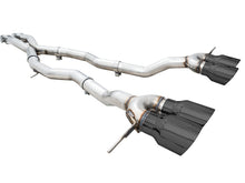 Load image into Gallery viewer, AWE Tuning 3020-42482 FITS: -AWE Track Edition Catback Exhaust for BMW G8X M3/M4 Diamond Black Tips Catback