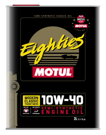Motul 110619 FITS: 10W40 Classic Eighties Oil 10x2L Motor Oils