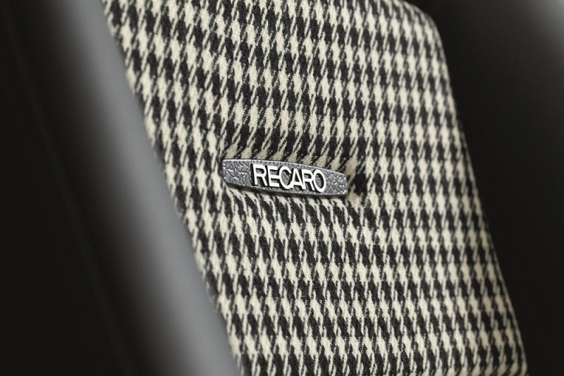Recaro 087.00.0B25-01 FITS: Classic Pole Position ABE Seat Black Leather/Pepita Fabric Race Seats