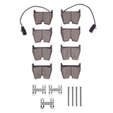DFC 03-16 Audi R8 Front Active Performance Pads and Hardware Kit