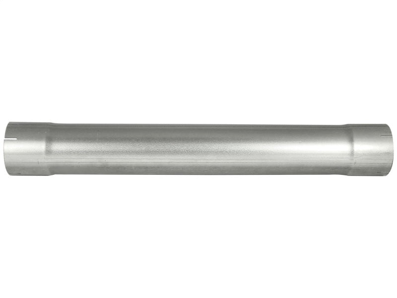 aFe 49-91003 FITS: MACHForce XP Exhausts Muffler Delete Aluminized 4 ID In/Out 8 Dia Catback
