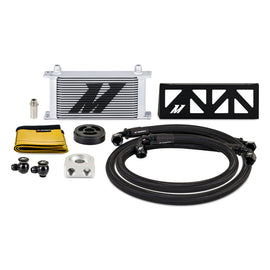 Mishimoto MMOC-BRZ-22NTSL FITS: Oil Coolers FITS: 2022+ Subaru BRZ/Toyota GR86 Oil Cooler Kit Silver Oil Coolers