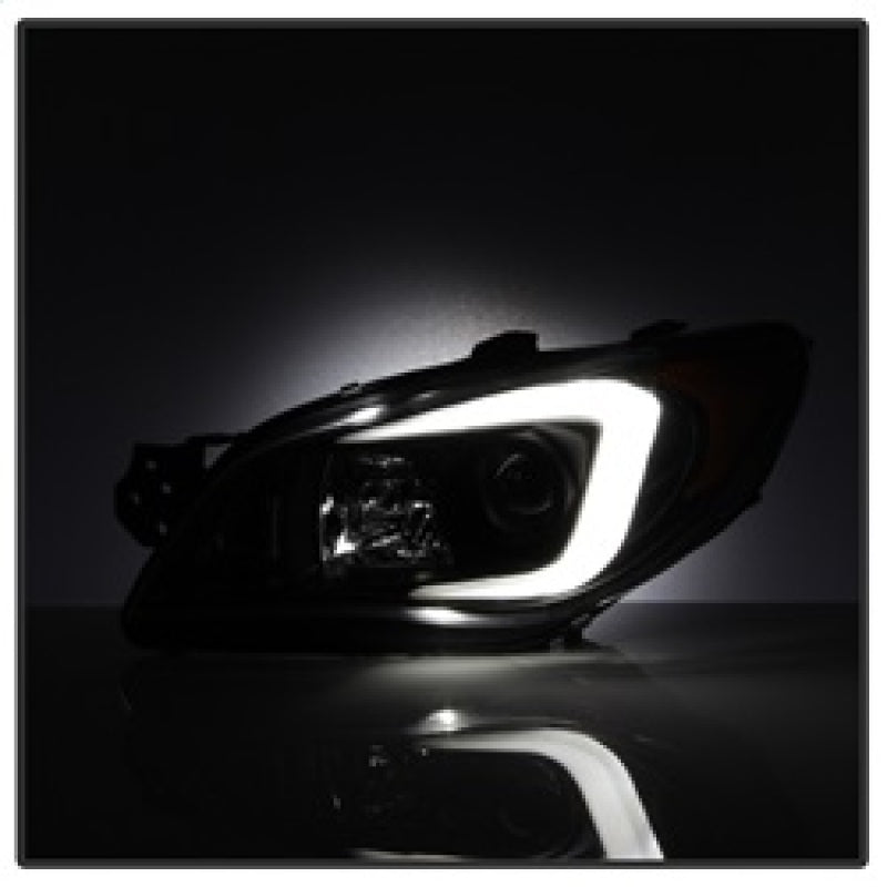 SPYDER 5083920 FITS: Subaru WRX 2006-2007 Projector Headlights Halogen Only Black PRO-YD-SWRX06-LBDRL-BK Headlights