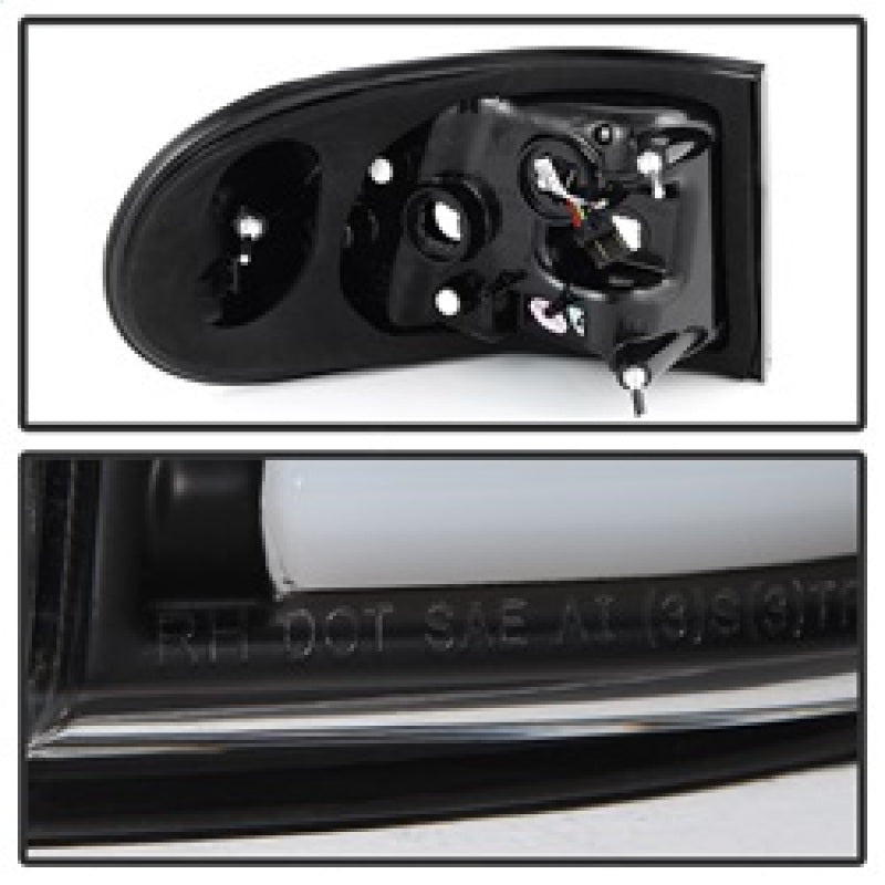 SPYDER 5079442 FITS: Toyota FJ Cruiser 07-13 Light Bar LED Tail Lights Black ALT-YD-TFJ07-LBLED-BK Tail Lights