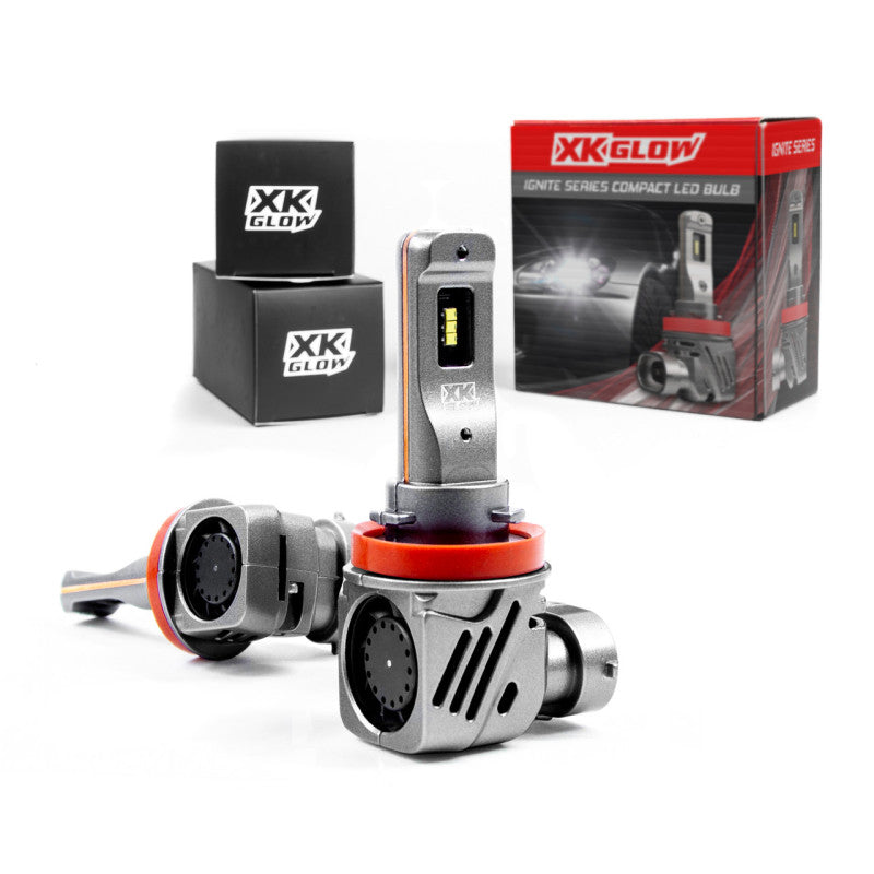 XKGLOW XK045005-HB3 FITS:XK Glow HB3 9005 IGNITE Series Compact LED Bulb Kit Bulbs