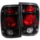 ANZO 211178 FITS: 1998-2000 Ford Ranger Taillights Dark Smoke G2 Tail Lights