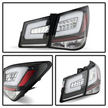 Load image into Gallery viewer, SPYDER 5076595 FITS: Chevy Cruze 2011-2014 Light Bar LED Tail Lights Black ALT-YD-CCRZ11-LBLED-BK Tail Lights