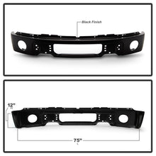 Load image into Gallery viewer, SPYDER 9948459 FITS: Ford F150 09-14 w/Fog Light Hole Front Bumper Black (OEM # 9L3Z17757DPTM) Bumper Accessories