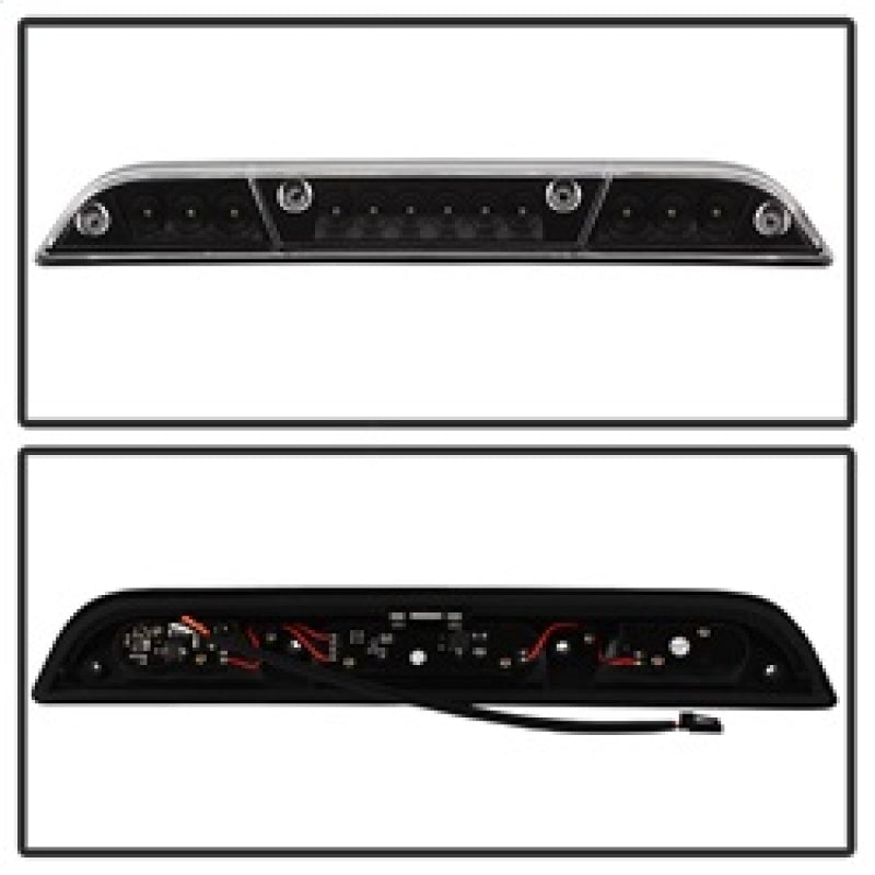 SPYDER 9040849 FITS:xTune 15-17 Ford F-150 (Not LED Brake/BLIS Tail Compat.)LED 3RD Brake Lght Blk BKL-JH-FF15015-LED-BK Brake Lights