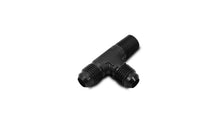 Load image into Gallery viewer, Vibrant 10471 FITS: -4AN x 1/8in NPT Flare to Pipe On Run Tee Adapter Fitting Aluminum Fittings