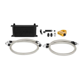Mishimoto MMOC-STI-08TBK FITS: Oil Coolers FITS: 08-14 WRX/STi Thermostatic Oil Cooler Kit Black Oil Coolers