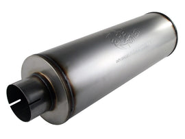 aFe 49-91002 FITS: MACHForce XP Exhausts Mufflers SS-409 EXH Muffler 4 ID In/Out 8 Dia Catback