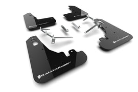 Rally Armor MF99-UR-BLK-WH FITS: 22-25 Subaru BRZ / Toyota GR86 Black UR Mud Flap w/White Logo Mud Flaps