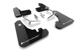 Rally Armor MF99-UR-BLK-WH FITS: 22-25 Subaru BRZ / Toyota GR86 Black UR Mud Flap w/White Logo Mud Flaps