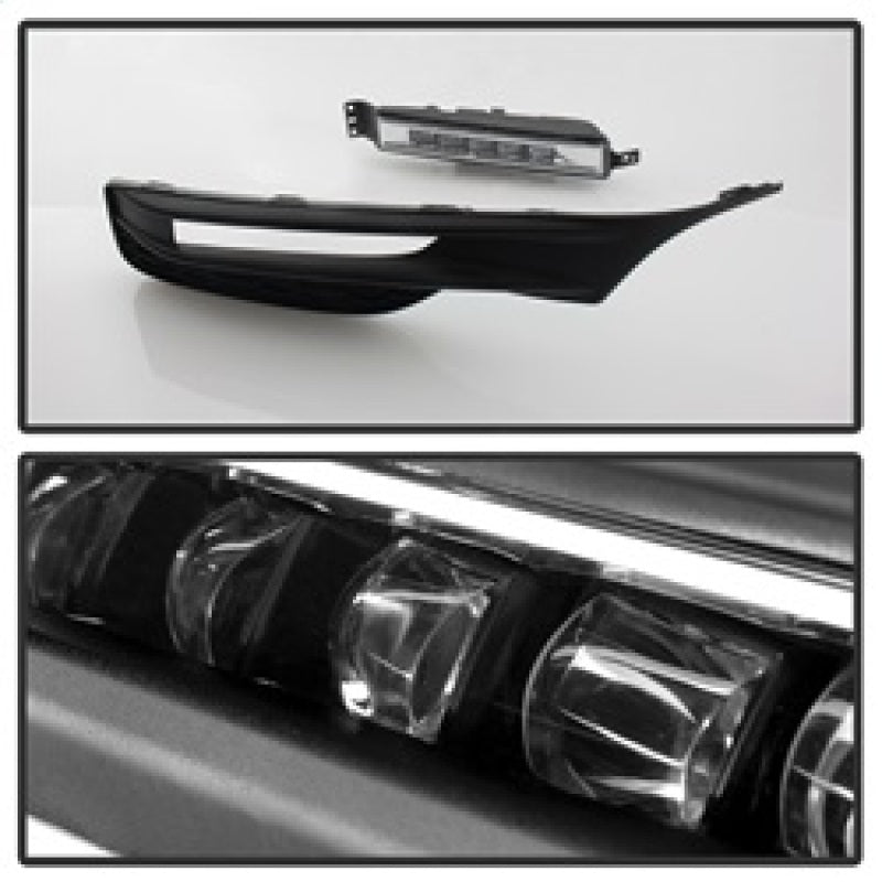 SPYDER 5083050 FITS: Honda Accord Sedan 2016-2017 OEM LED Fog Lights W/Switch- Clear FL-HA2016-4D-LED-C Fog Lights