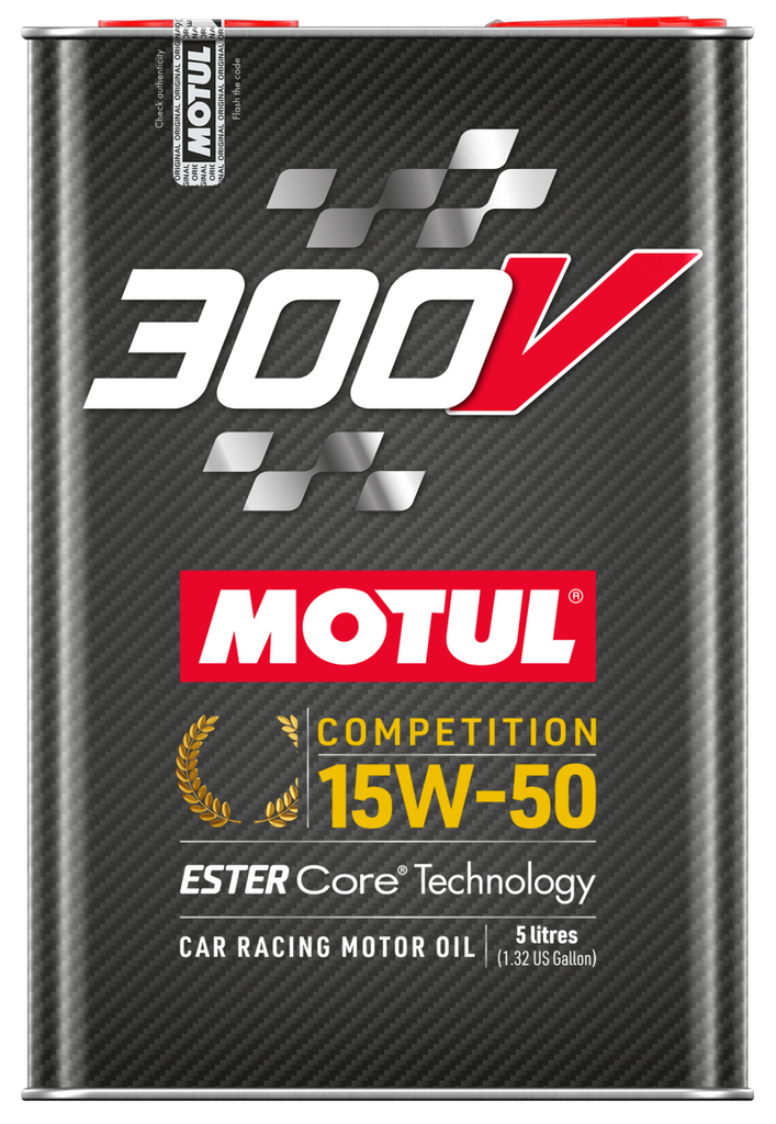 Motul 110861 FITS: 5L 300V Competition 15W50 Motor Oils