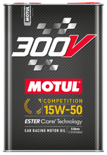 Load image into Gallery viewer, Motul 110861 FITS: 5L 300V Competition 15W50 Motor Oils