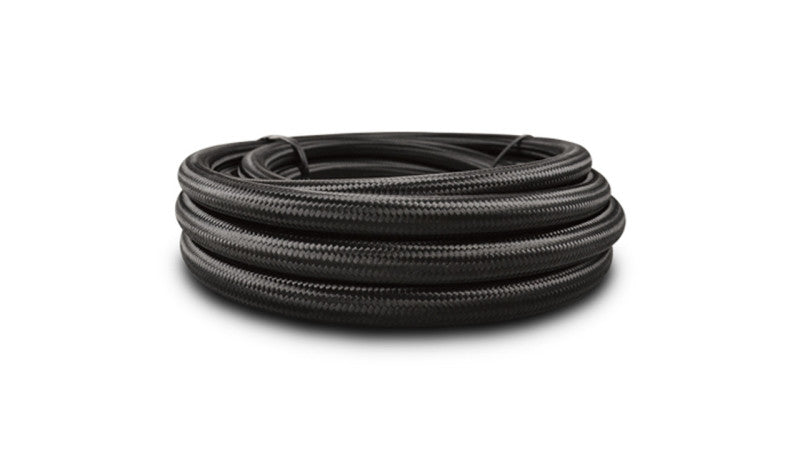 Vibrant 19006 FITS: Black Nylon Braided Flex Hose w/PTFE Liner AN -16 (10ft Roll) Hoses