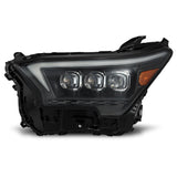 AlphaRex 880333 FITS: 2023+ Toyota Tacoma NOVA-Series LED Proj Headlights Black w/Actv Light & Seq. Sig + DRL Headlights