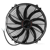 Mishimoto MMFAN-16C FITS: Fans & Shrouds FITS: 16 Inch Curved Blade Electrical Fan Fans & Shrouds