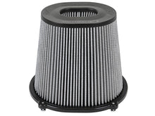 Load image into Gallery viewer, aFe 21-91132 FITS: Quantum Pro DRY S Air Filter Inverted Top 5in Flange x 8in Height Dry PDS Cold Air Intakes