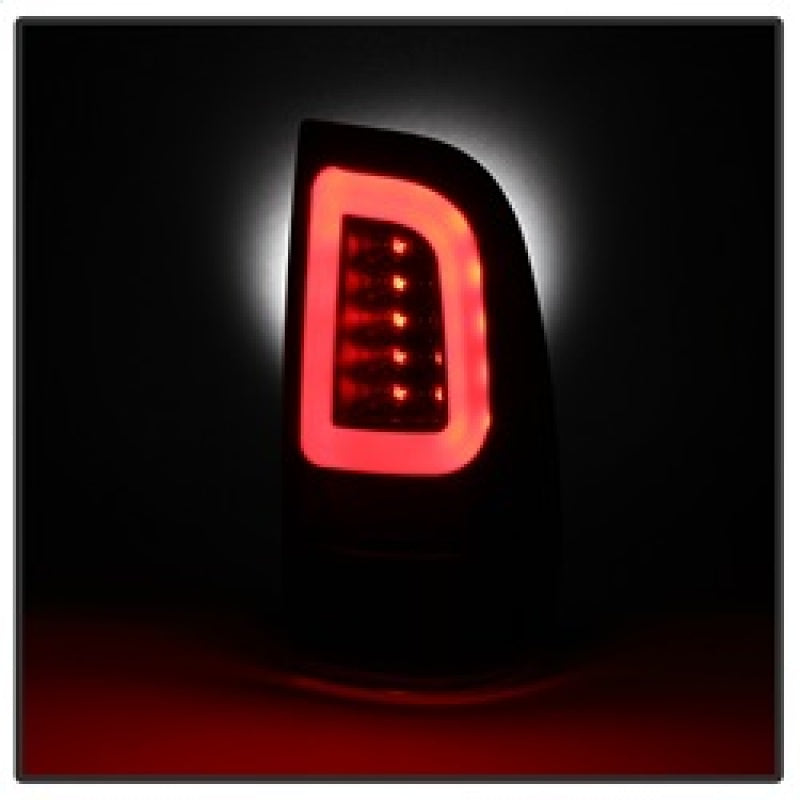 SPYDER 5084712 FITS: 08-16 Ford Super Duty F-250 V3 Light Bar LED Tail Lights Black (ALT-YD-FS07V3-LBLED-BK) Tail Lights