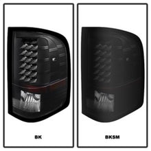 Load image into Gallery viewer, SPYDER 5077493 FITS:xTune Chevy Silverado 07-13 LED Tail Lights Black Smoke ALT-JH-CS07-LED-BKSM Tail Lights
