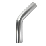 Ticon 3.5in Aluminum 6061 45 Deg Mandrel Bend - 1.5D Radius