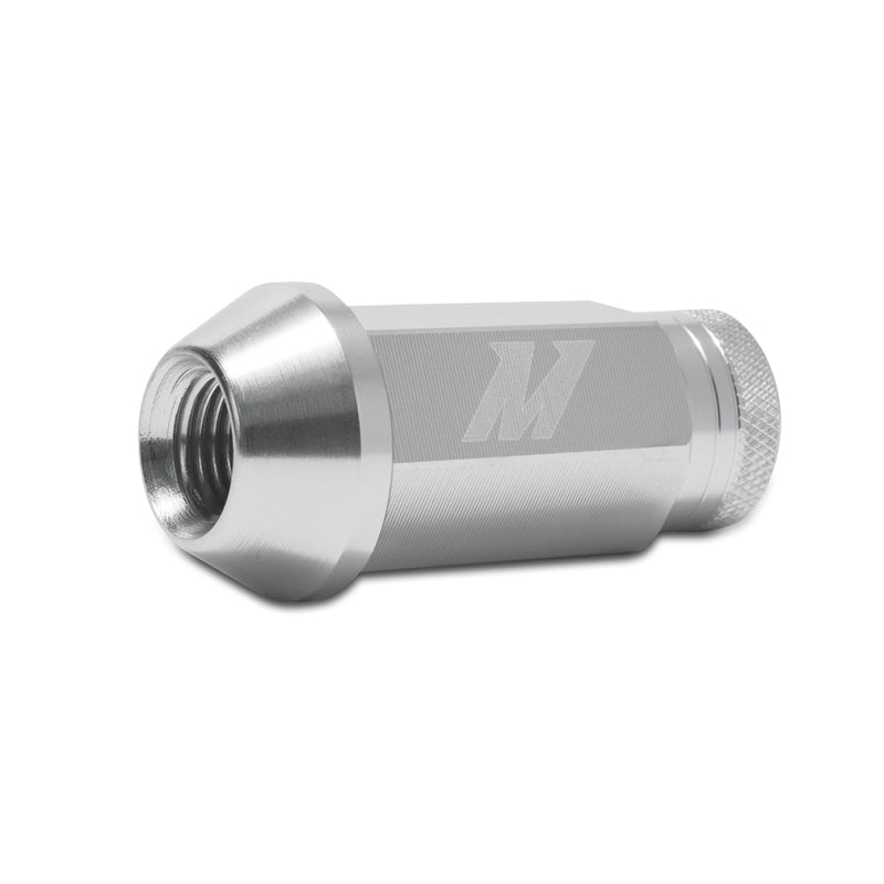 Mishimoto MMLG-15-20LSL FITS: Aluminum Locking Lug Nuts M12x1.5 20pc Set Silver Lug Nuts