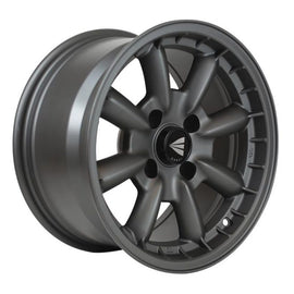 Enkei 477-570-4938GM FITS: Compe 15x7 38mm Offset 4x100 Bolt Pattern 72.6mm Bore Dia Matte Gunmetal Wheel Wheels Cast
