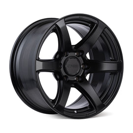 Enkei 539-885-6538BK FITS: T6R 18x8.5 38mm Offset 5x114.3 Bolt Pattern 72.6 Bore Gloss Black Wheel Wheels Cast
