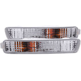 ANZO 511008 FITS: 1994-1995 Honda Accord Euro Parking Lights Chrome Lights Corner