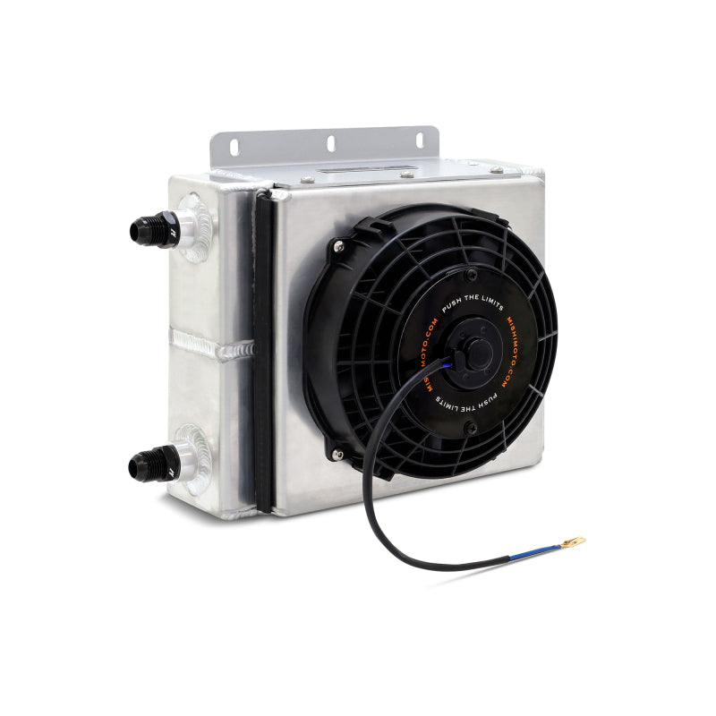 Mishimoto MMOC-23-K FITS: Oil Coolers FITS: Universal Oil Cooler Kit 23 Row Cooler and 1in x 8in Fan Oil Coolers