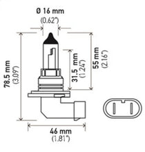 Load image into Gallery viewer, Hella LAH71070602 FITS: Optilux HB4 9006 12V/55W XY Xenon Yellow Bulb Bulbs