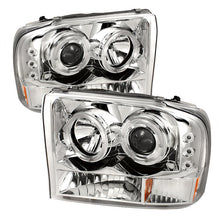 Load image into Gallery viewer, SPYDER 5010360 FITS: Ford F250 Super Duty 99-04 Projector Version 2 LED Halo LED Chrm PRO-YD-FF25099-1P-G2-C Headlights