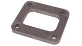 Vibrant 14410 FITS: T04 Turbo Inlet Flange (Rectangular Inlet) Mild Steel 1/2in Thick Flanges