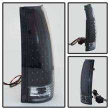 Load image into Gallery viewer, SPYDER 9022449 FITS:xTune Yukon Denali 99-00 LED Tail Lights Black ALT-JH-CCK88-LED-BK Tail Lights