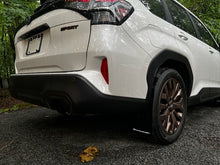 Load image into Gallery viewer, Rally Armor MF132-UR-BLK-GRY FITS: 2025 Subaru Forester Black UR Mud Flap w/Grey Logo Mud Flaps
