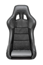 Load image into Gallery viewer, SPARCO 008012RPNR FITS:Sparco Seat QRT Performance Leather/Alcantara Black (Must Use Side Mount 600QRT) Race Seats