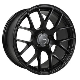 Enkei 467-885-4442BK FITS: Raijin 18x8.5 42mm Offset 5x112 Bolt Pattern 72.6 Bore Diameter Matte Black Wheel Wheels Cast