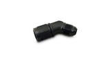 Vibrant 10774 FITS: -10AN Female to -10AN Male 45 Degree Swivel Adapter Fitting Fittings