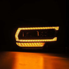Load image into Gallery viewer, AlphaRex 880549 FITS: 19-21 Ram 2500 LUXX LED Proj Headlights Plank Style Alpha Blk w/Activ Light/Seq Signal/DRL Headlights