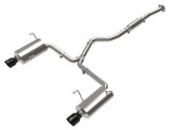 aFe 49-36804-B FITS: Subaru Forester XT 14-18 H4-2.5L (t) Takeda 2-1/2in to 2-1/4in 304 SS Cat-Back- Black Tip Catback