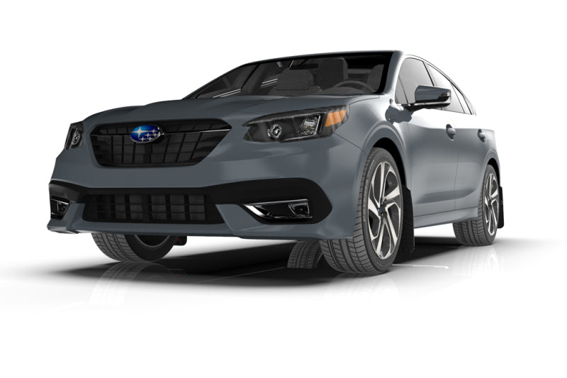 Rally Armor MF64-UR-BLK/RD FITS: 20-25 Subaru Legacy Black UR Mud Flap w/Red Logo Mud Flaps