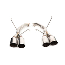 Load image into Gallery viewer, BLOX Racing BXEX-51106 FITS: 2022+ WRX Muffler Delete / Axle Back Single Wall 4in Polished Tips Muffler Delete Pipes