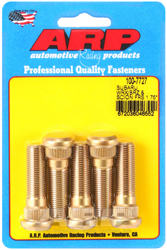 ARP 100-7727 FITS: Subaru BRZ/Scion FRS Wheel Stud Kit Wheel Studs