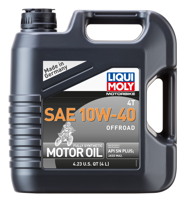 LIQUI MOLY 20084 FITS: 4L Motorbike 4T 10W40 Offroad Motor Oils