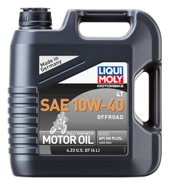 LIQUI MOLY 20084 FITS: 4L Motorbike 4T 10W40 Offroad Motor Oils